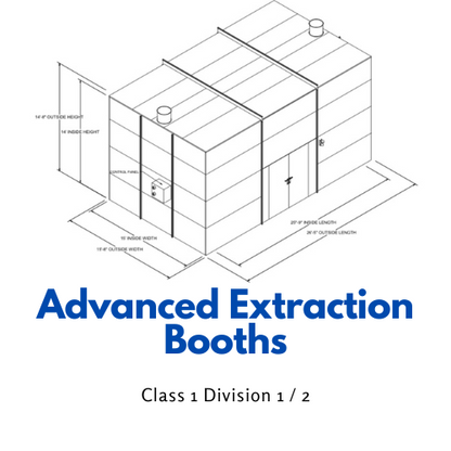 Advanced Extraction Booth: 15' x 26' x 14'